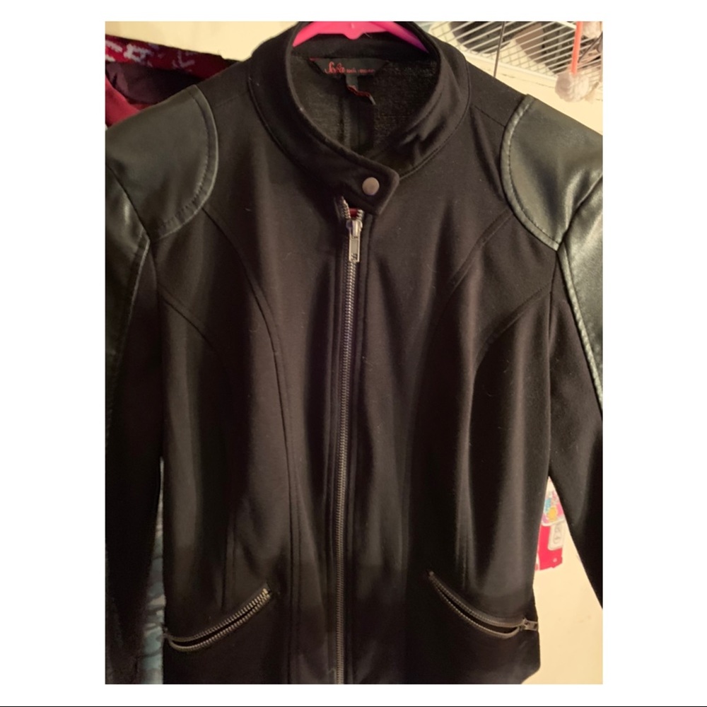 Black Motor/Blazer Jacket